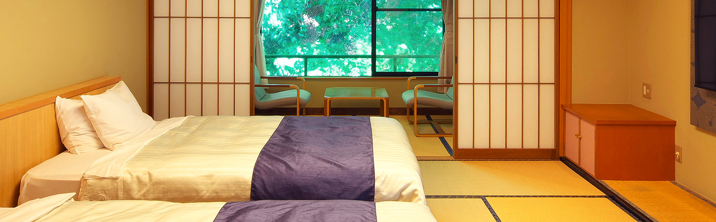石花海別邸 かぎやのベッドルームタイプの客室